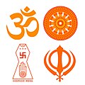 "Dharmic_Religions.jpg" by User:Chainwit.