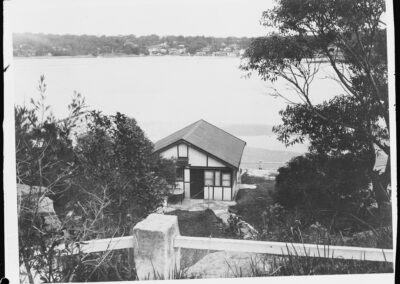 cottage on water